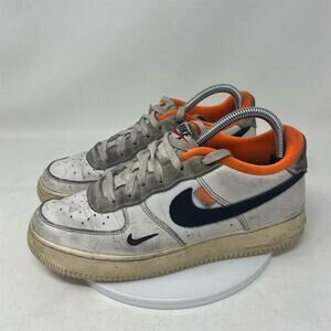 Nike Air Force 1 '07 LV8 Hoops Pack Kids Shoes White Size 7Y